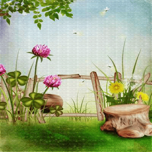 Y.A.M._Summer Fantasy tales background - ilmainen png