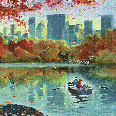 soave background animated autumn vintage city - Безплатен анимиран GIF