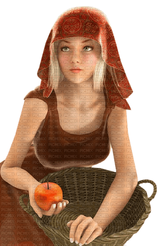 Mujer fantasía otoño - darmowe png
