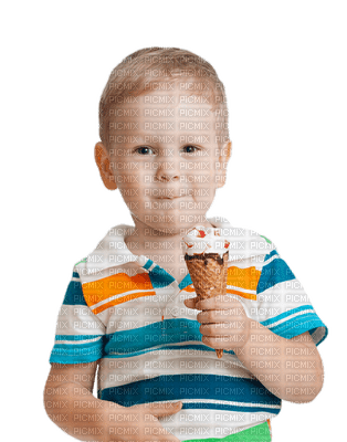 child ice cream  enfant  crême glacêe - zadarmo png