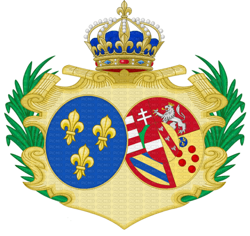 Marie Antoinette Coat of Arms Armes - Free PNG