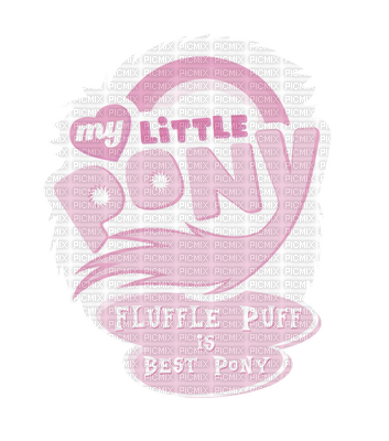 My little pony Fluffle Puff - PNG gratuit