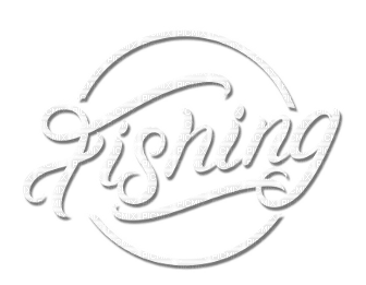 soave text fishing white - ilmainen png