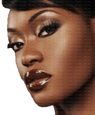 visage-woman-african - бесплатно png