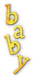 soave text baby yellow - 免费PNG