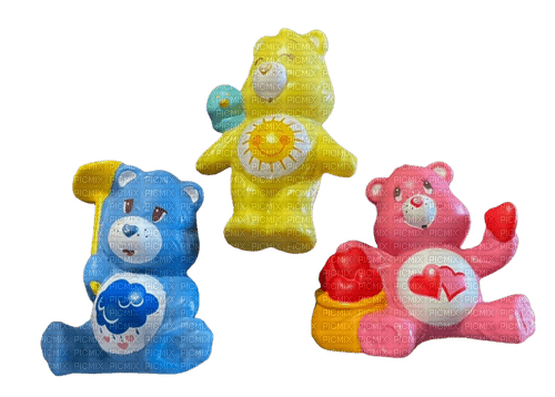 care bears figures - png ฟรี