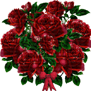 rose rosse - Gratis animerad GIF
