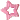 pink star - png gratis