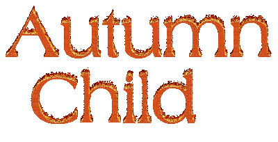 Kaz_Creations Animated Text Autumn Child Colours - Nemokamas animacinis gif