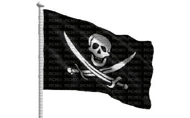 bandiera pirata - 免费动画 GIF