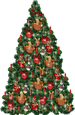 Weihnachtsbaum - Gratis animeret GIF
