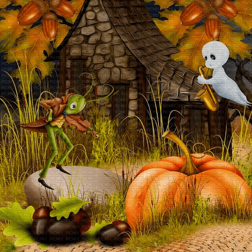 halloween background by nataliplus - gratis png