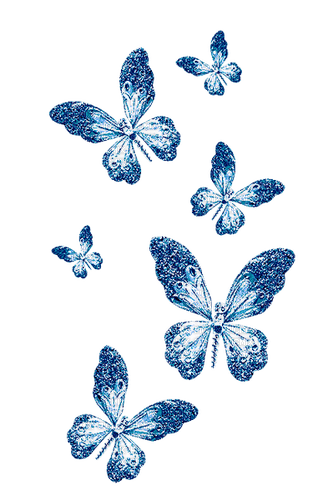 Butterflies.Blue - png grátis
