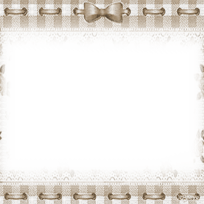 soave frame  vintage texture ribbon lace bow sepia - Free PNG