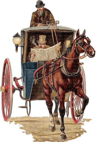 Vintage.Car.voiture.Coche.Chariot.Victoriabea - Free PNG