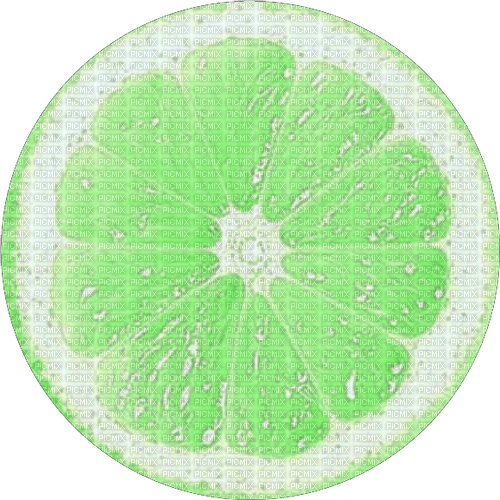 green lime slice Bb2 - png gratuito