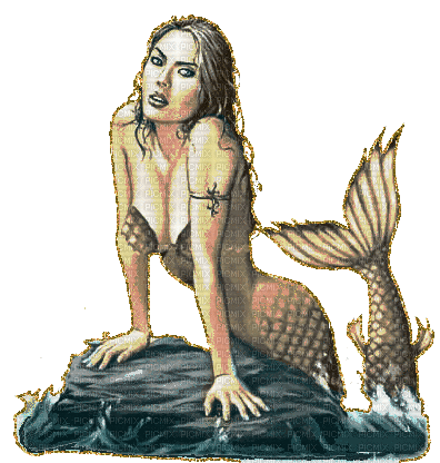 mermaid - Nemokamas animacinis gif