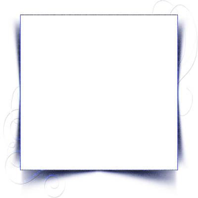 cadre bleu transparent frame blue