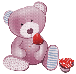 Kaz_Creations Valentine Deco Love Cute Teddy Bear - bezmaksas png