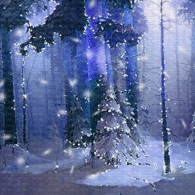 kikkapink winter snow animated background - GIF animasi gratis