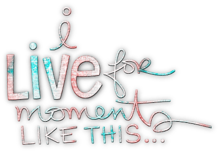 soave text live like moment pink teal - png gratis