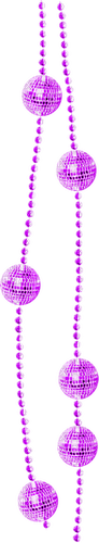 Balls.Beads.Purple - nemokama png