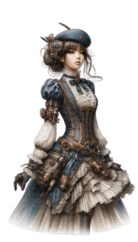 loly33 femme steampunk - фрее пнг