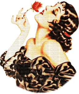 vintage woman - 免费PNG