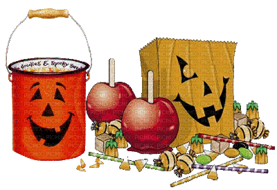Halloween Trick or Treat - GIF animado gratis