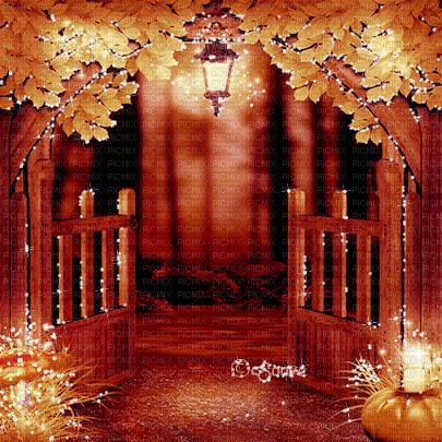soave background animated autumn forest gothic - Δωρεάν κινούμενο GIF