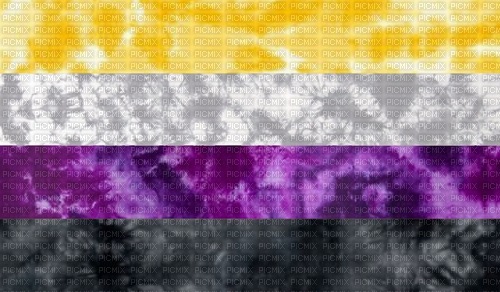 Nonbinary tie dye Pride flag - 無料png