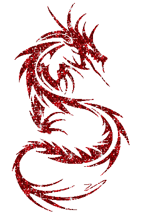 Dragon.chinois.chinese.chino.Red.Victoriabea - Bezmaksas animēts GIF