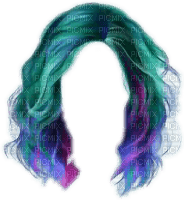 Rainbow-Hair. - Free PNG