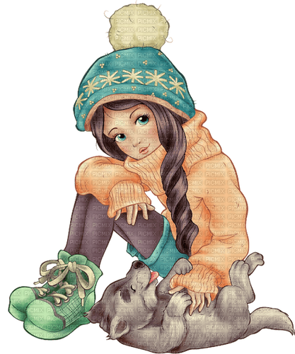 Girl Dog - Bogusia - 免费PNG