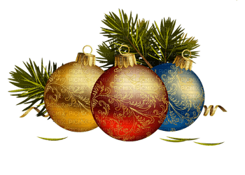Christmas_Noël_deco_decoration_branch_Blue DREAM 70 - Free PNG