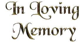 Kaz_Creations Logo Text In Loving Memory - Free animated GIF