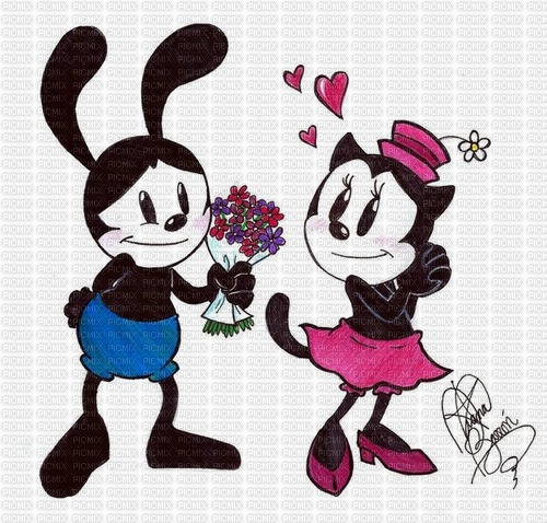 oswald and ortensia - gratis png