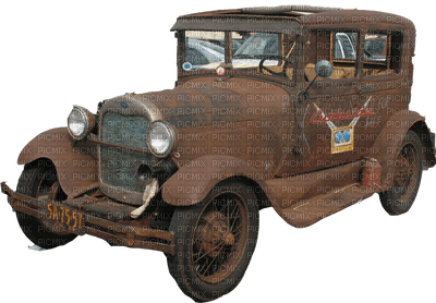 rusty old car bp - gratis png