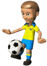 Jogador da seleção brasileira - Gratis geanimeerde GIF