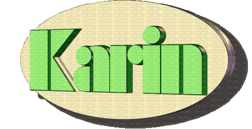 Name. Karin - GIF animado gratis