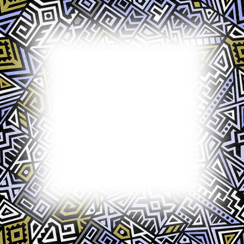 dolceluna frame african texture geometric - Free PNG