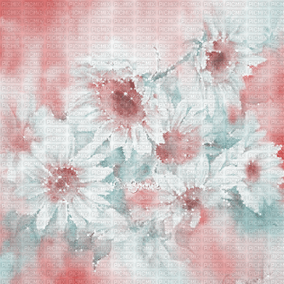 soave background animated texture painting flowers - 無料のアニメーション GIF