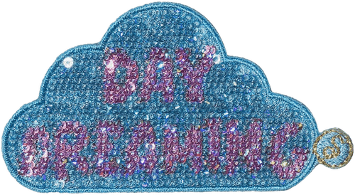 day dreaming applique - ingyenes png
