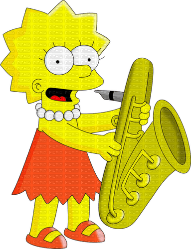 Lisa Simpson - png ฟรี