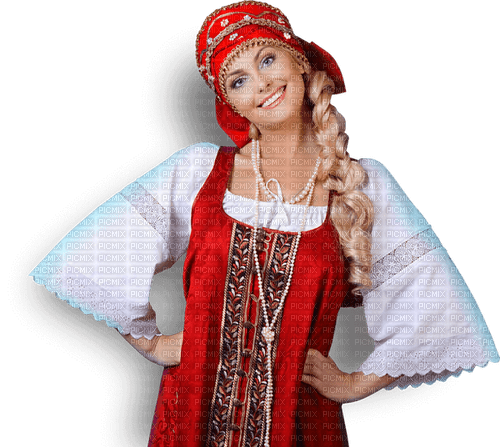 Русская красавица - besplatni png