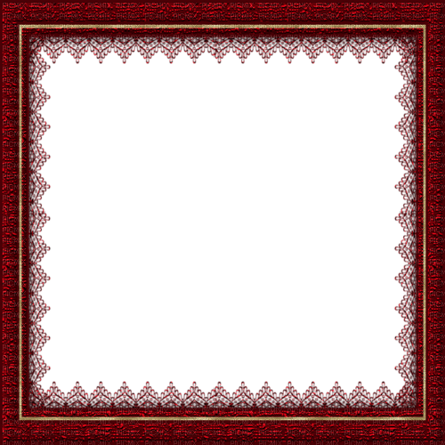 frame vintage red - darmowe png