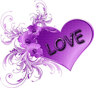 Kaz_Creations Deco Flower Hearts Love  Colours - PNG gratuit