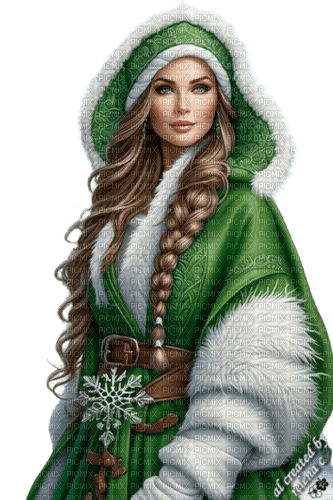 loly33 femme hiver - δωρεάν png