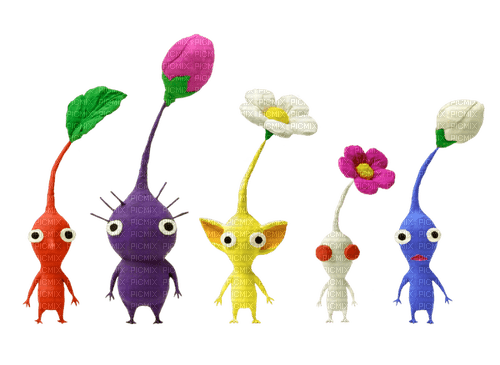 pikmin group - δωρεάν png