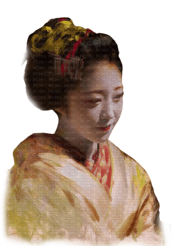 kikkapink woman geisha asian oriental japanese - ücretsiz png
